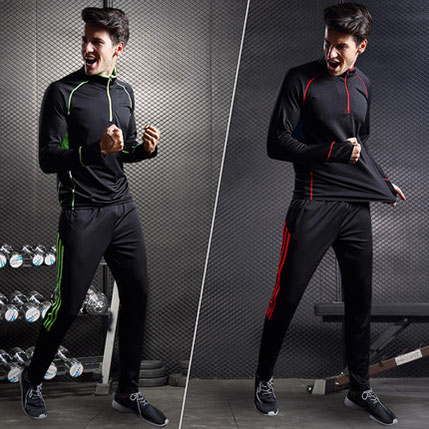 shiny nylon jumpsuit